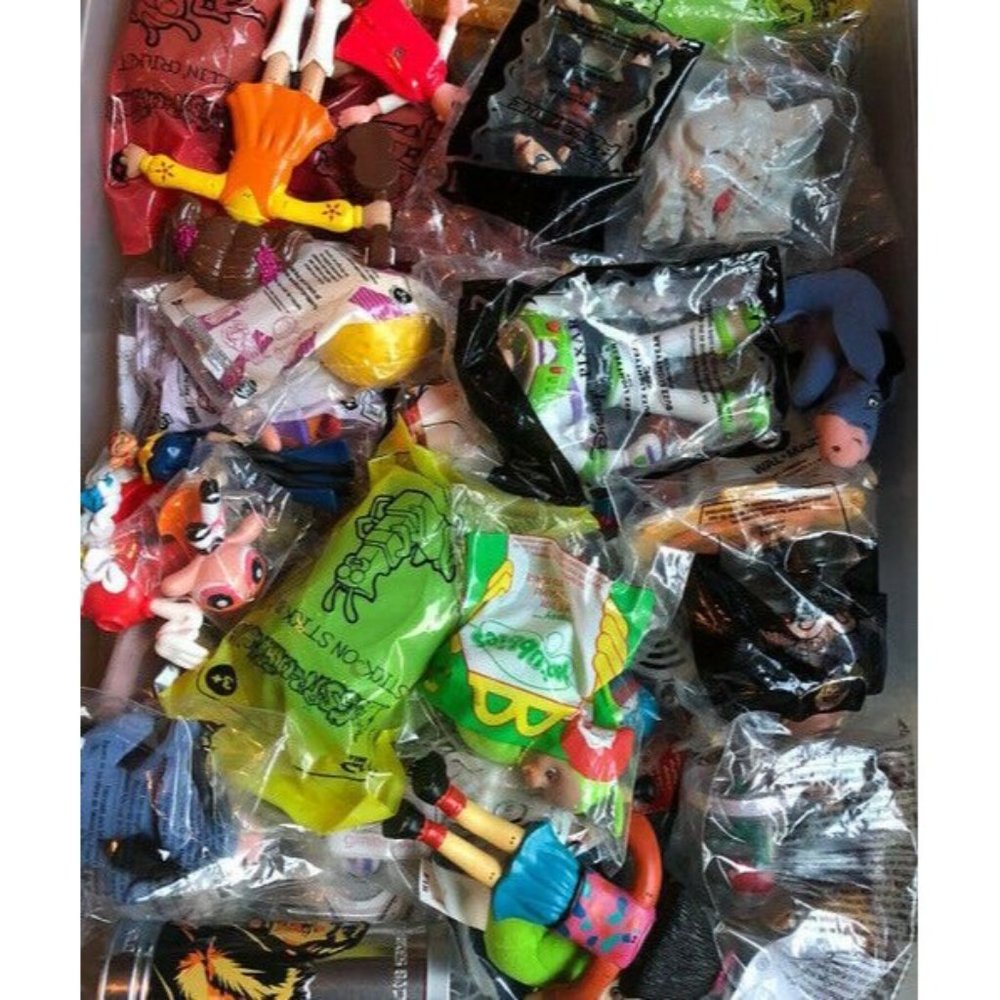 Fast Food Happy Meal TOY LOT McDonald’s Burger King Wendy's #1574